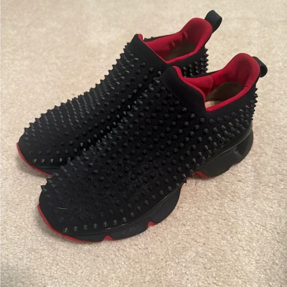 Christian Louboutin Spike Sneakers - Picture 2 of 7